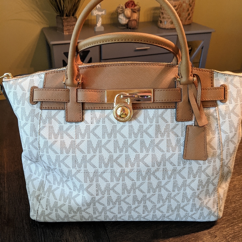 Michael Kors Signature Logo Monogram Purse